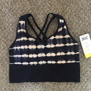 NWT Everlast Tie-Dye Effect Sports Bra